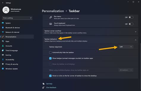 Image result for Taskbar Icons Left