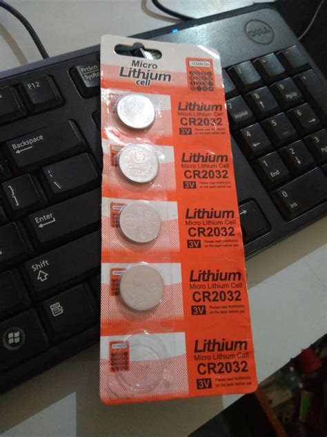 Sai Traders (Pack of 10) Micro Lithium Cell CR2032 Coin Battery 3v ...