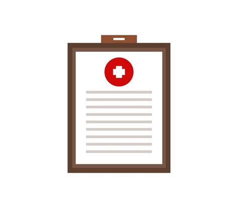Medizinischer Bericht | Premium Vektor