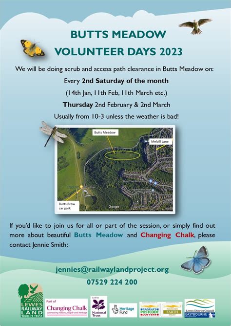Butts Meadow volunteer drop-in day | Saturday 14 January from 10am to 3pm
