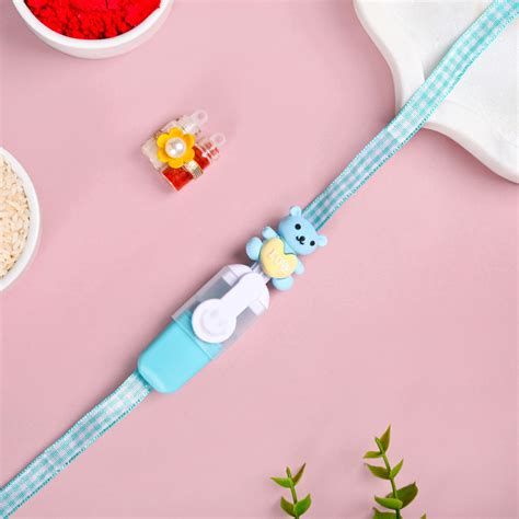 Teddy Love Rakhi Gift Set Online - Premium Gift Hamper | Nestasia