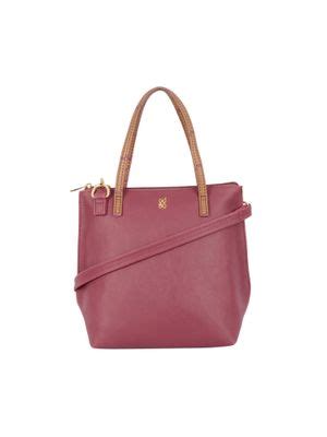 Buy Baggit Kinal Small Pink Tote Handbag Online