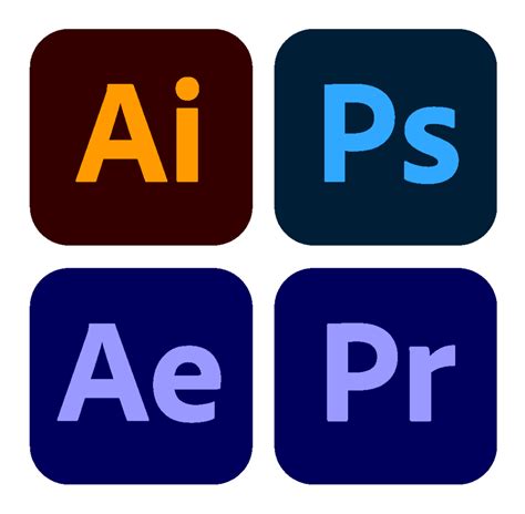 Illustrator Photoshop Premiere Pro After Effects Logos Vector Download ...