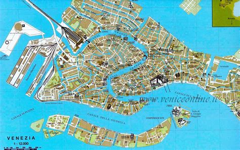 Venice Map - Detailed City and Metro Maps of Venice for Download ...