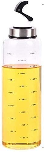 Oil Can Olive Oil Vinegar Bottle Dispenser, Wide Caliber Oil Glass ...
