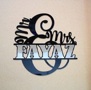 Mr And Mrs Wall Decor – handmadelovebytanya