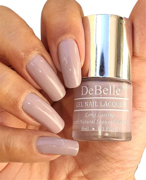 Buy DeBelle Gel Nail Polish Vintage Frost (Pastel Purple), 8 ml ...
