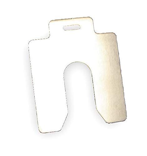 Maudlin Products MSA002-20 Slotted Shim Size A .002" X 2" X 2" (20 pc ...