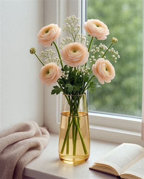Flower Vase for Plants Flowers Glass Vase Pot for Living Room Water Pl ...