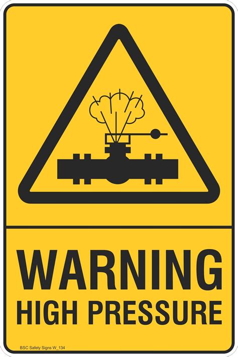 High Pressure Symbol