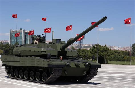 Turkey wants eight Altay battle tanks yearly from new BMC factory