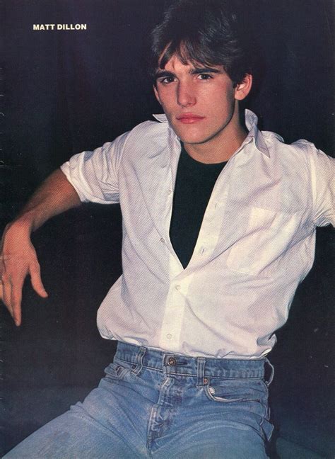 Non-Threatening Boys: Photo | Matt dillon, Matt dillon the outsiders ...