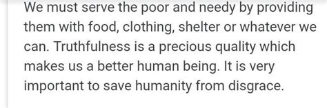 white a paragraph on the duties we must do to save humanity from ...