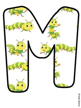 MY CATERPILLAR, MY STYLE! Caterpillar Bulletin Board Letters school ...