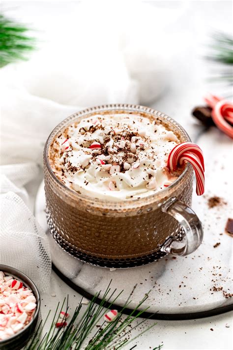 Homemade Peppermint Mocha Latte | Recipe Cart | Recipe Cart