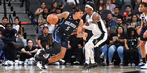 Paolo Banchero Orlando Magic #5 2022 orang white Jersey Mens Sz. Large ...