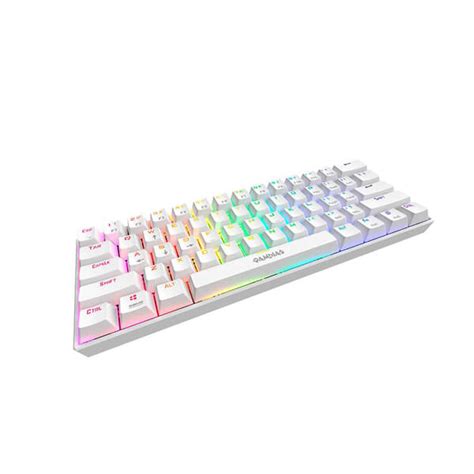 Gamdias Hermes E3 White | RGB Red Switches Mechanical Gaming Keyboard