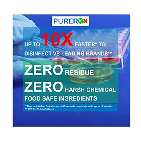 Buy PUREROX disinfectant (1 gallon) Eliminate 99.9999% viruses ...
