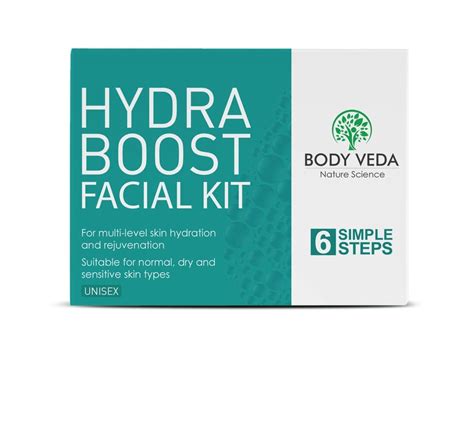Body Veda Hydra Boost Facial Kit for Men & Women | Deep Hydration ...
