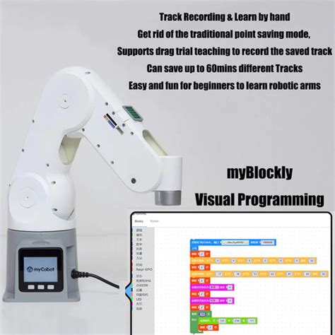 MyPalletizer 260 M5Stack - The Most Compact 4-Axis Robotic Arm ...