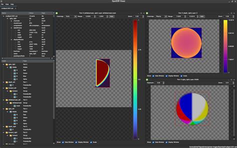 OpenEXR OpenEXR File Module 的图像结果