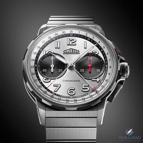New Release: Angelus Chronodate Titanium, Magnetic Silver Edition ...