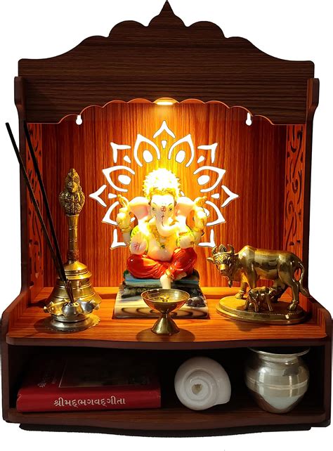 Patiofy Pooja Stand for Home/Mandir/Pooja Mandir for Home/Temple for ...