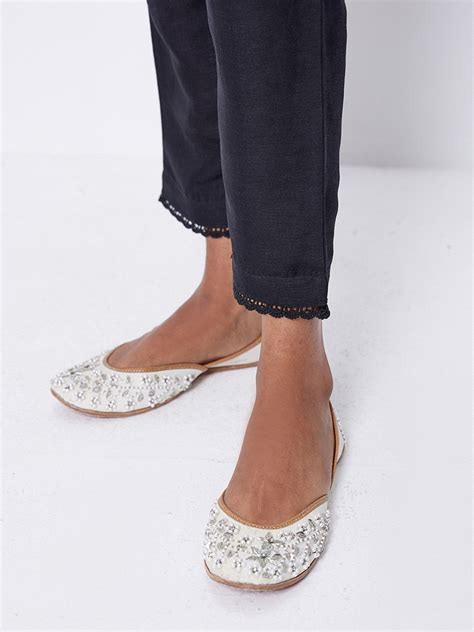 Lace Cigarette Trouser