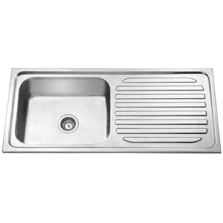 FRANKE RSX 611-91 3 1/2 Sink, Silver, Steel Finish : Amazon.in: Home ...