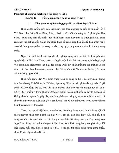 Bitis Essay about Marketing - Further research - Phân tích chiến lược ...
