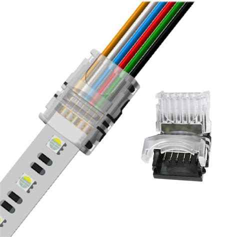 RGB LED Strip Connectors 的图像结果