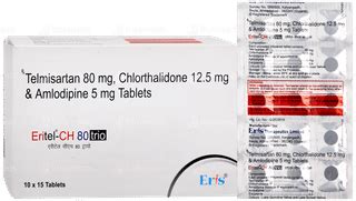 Eritel Ch Trio 805125 Mg Tablet 15 - Uses, Side Effects, Dosage, Price ...