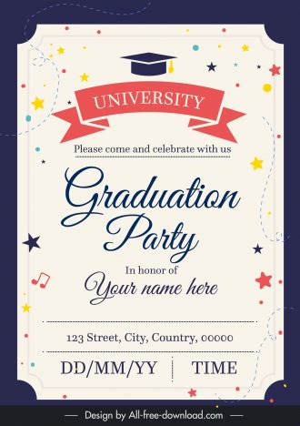 Image result for Graduation Invitation Card Background Design
