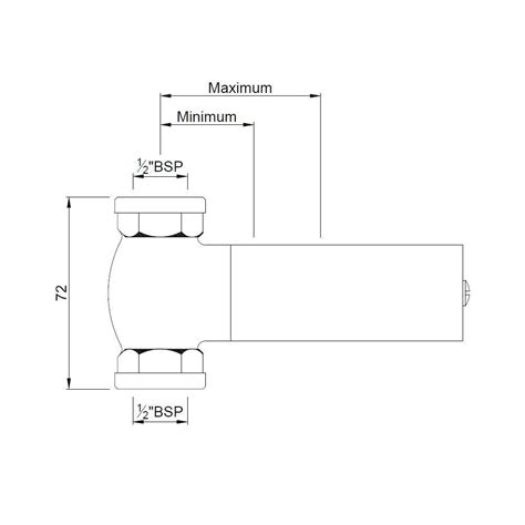 Jaquar Allied Series Regular Body Of Concealed Stop CockSuitable For 15 ...