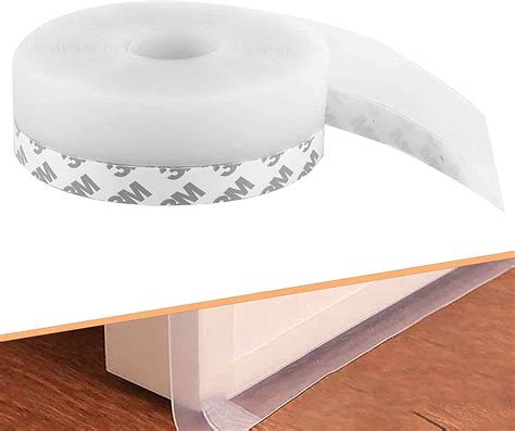 Buy Silicone Seal Strip 10M/33FT, Door Bottom Seal Strip 2.5 * 1000CM E ...
