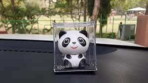 AFTERSTITCH Solar Panda Bobblehead Car Dashboard Showpiece Home Office ...