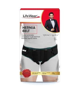 Buy Life Wear Hernia Belt, Comfortable Compression for Reducible ...