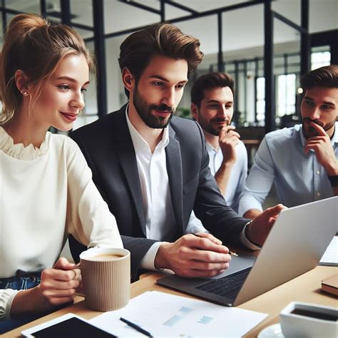 Business People at Work 的图像结果