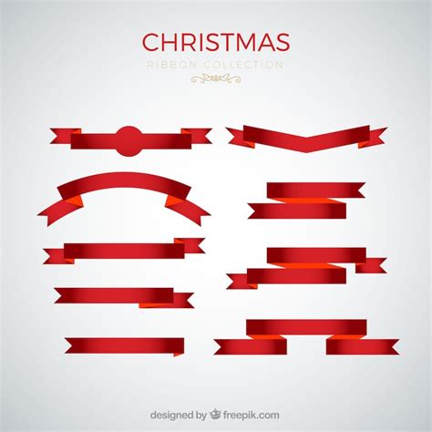 Red ribbon part Vectors - Download Free High-Quality Vectors from ...