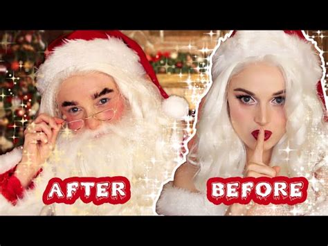 Santa Claus Makeup Tutorial 的图像结果