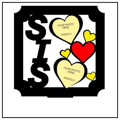 Sister Double Image Frame – Next Print