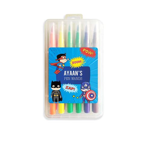 Buy Personalized Crayon Pack for Kids: Make Creativity Extra Special ...