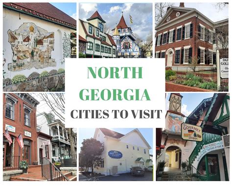 North Georgia Cities And Towns