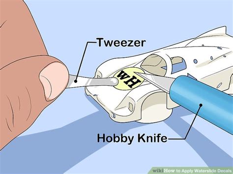 Image result for Applying Sticker Like Decals On Plastic Models