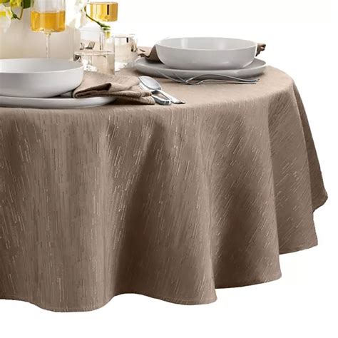 Elrene Home Fashions Continental Solid Texture Water And Stain ...