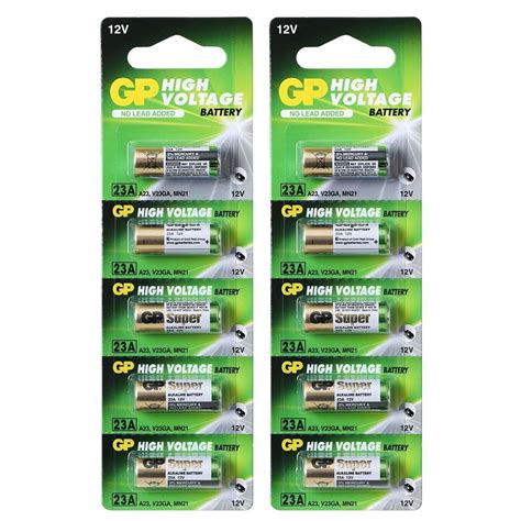 Souvenir Mini 23A 12V Alkaline Battery – Long-Lasting Power for Remote ...