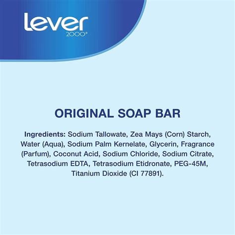 Lever 2000 Bar Soap 4 oz 8 Bars - Refreshing Body & Facial Cleanser ...