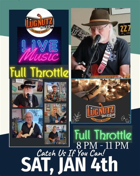 Full Throttle LIVE @ LUG Nutz Bar & Grill, Lug Nutz Bar and Grill ...