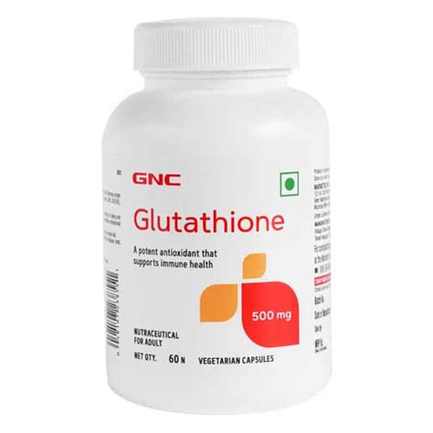 Buy GNC GLUTATHIONE CAPS 1X60 Online & Get Upto 60% OFF at PharmEasy