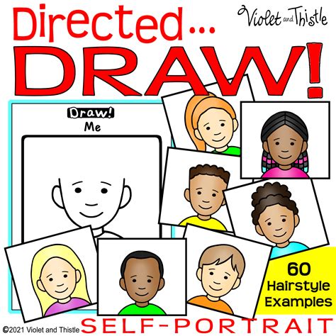 How To Draw Self Portrait Step By Step